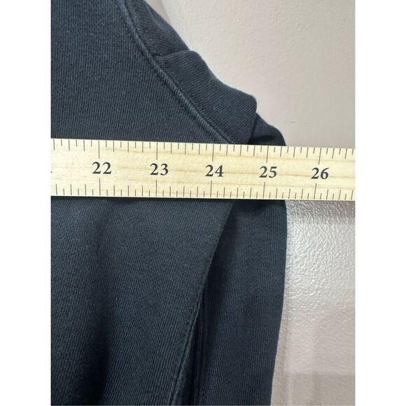 Scotch & Soda Black Graphic Red Flower Embroidered Hoodie Sweatshirt Men's Large - Picture 7 of 14